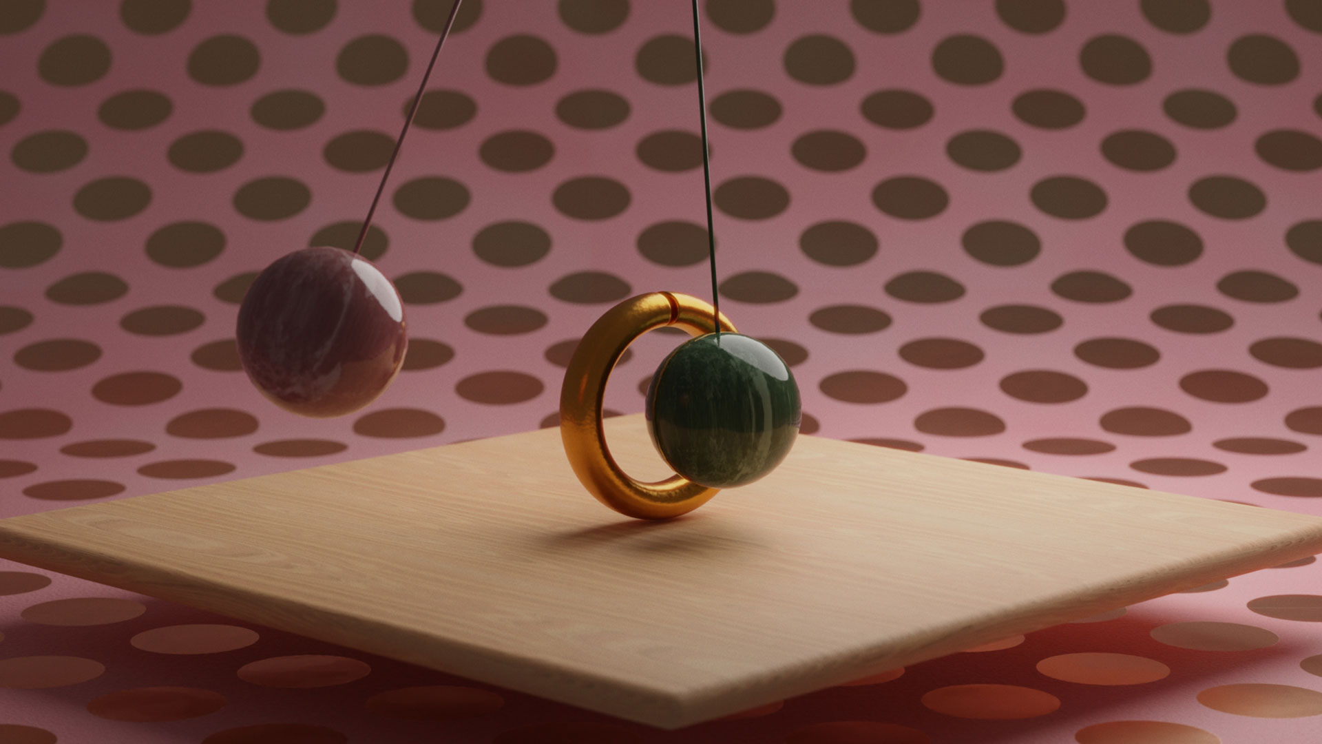The PENDULUM | Satisfaying loop render | 2023